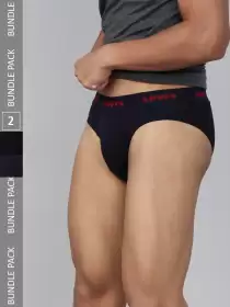 Men Pack of 2 Solid Briefs