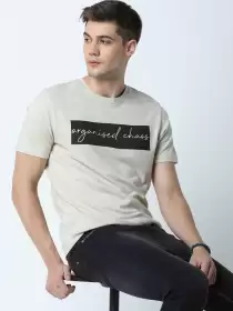 Typography Print T-shirt