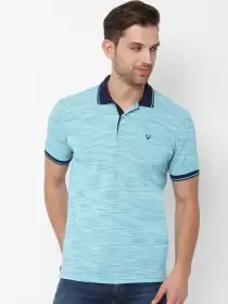 Solid Polo Collar T-shirt - image 4