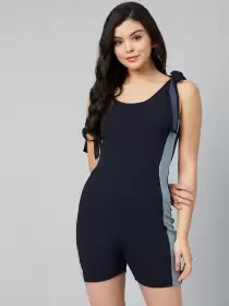 Women Colourblocked Legsuit