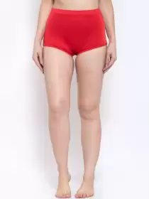 Women Solid Swim Shorts