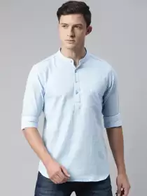 Men Cotton Short Kurta