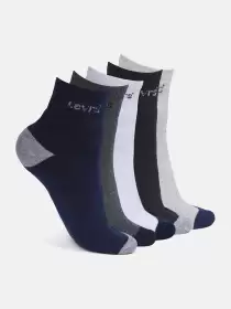 Men Pack Of 5 Assorted Above Ankle-Length Socks