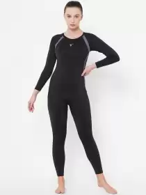 Women Solid Swimming Costume