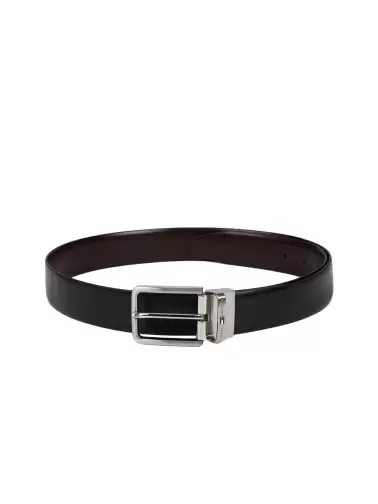 Men Solid Leather Belt - image 2