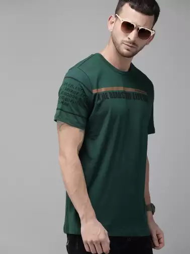Printed Cotton Pure Cotton T-shirt - image 2