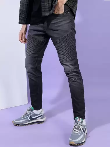 Men Tapered Fit Jeans - image 2