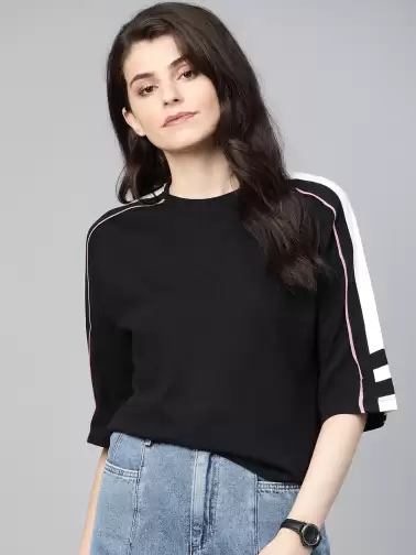 Relaxed Fit Round Neck T-shirt - image 2