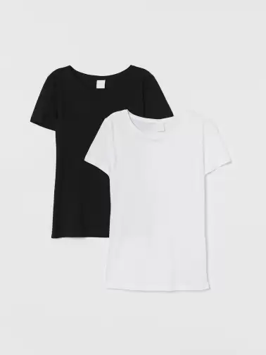 Women 2-Pack Cotton Sustainable T-shirts - image 2