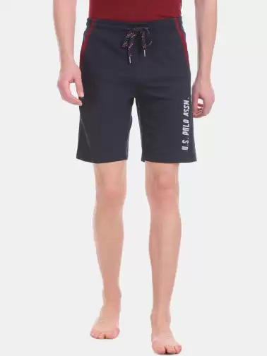 Men Logo Print Lounge Shorts - image 2
