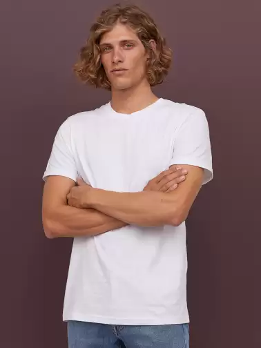 Cotton Pure Cotton T-shirt Regular Fit - image 2