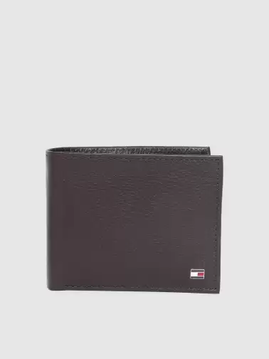 Men Solid Two Fold Wallet - image 2