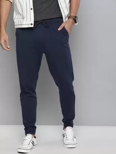 Men Solid Track Pants - image 2