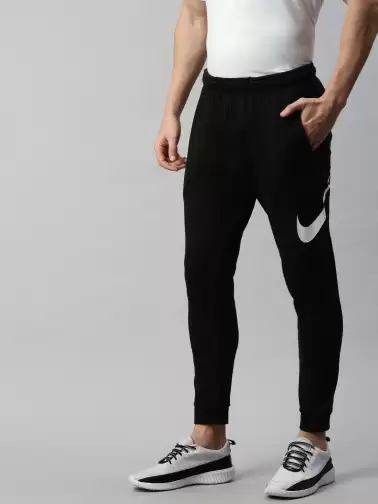 Men Solid SWOOSH Track Pants - image 2