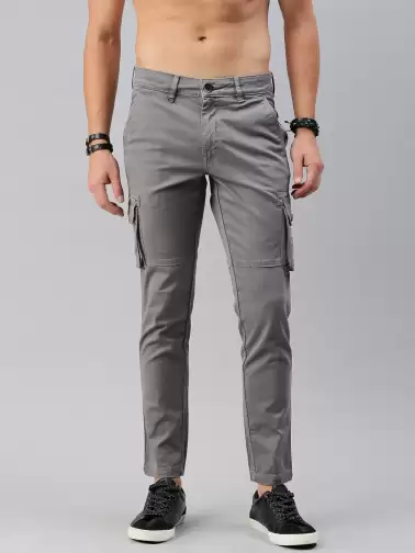 Men Regular Fit Cargos - image 2
