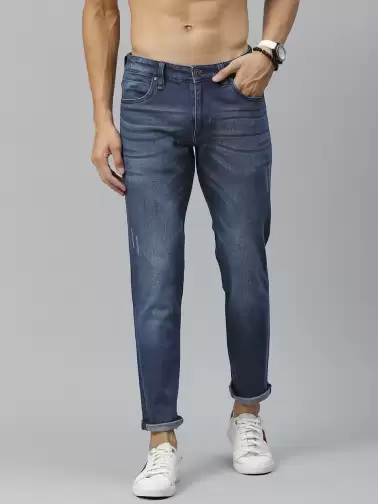 Men Carrot Fit Jeans - image 2