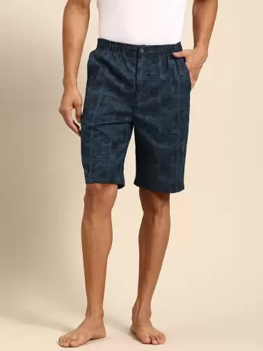 Men Printed Lounge Shorts - image 2