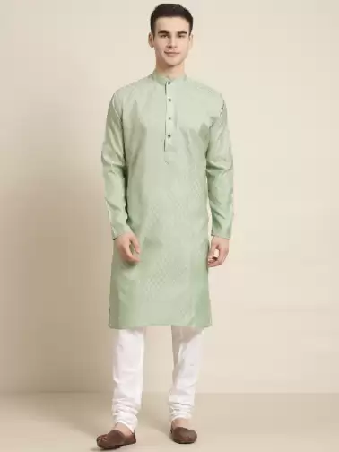 Men Kurta with Churidar - image 2