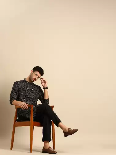 Men Pure Cotton Kurta Set - image 2