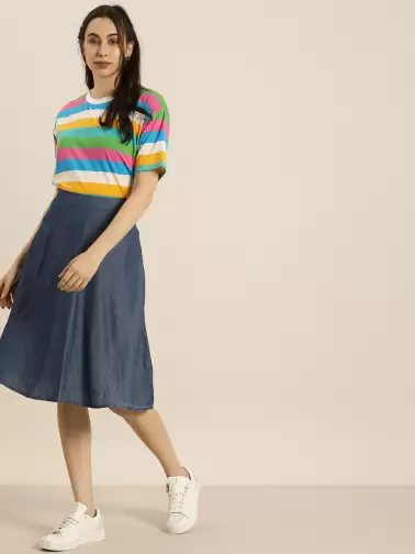 Women Candy Stripes T-shirt - image 2