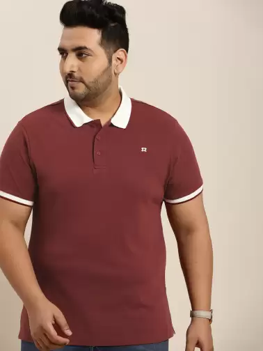 Plus Size Solid Cotton T-shirt - image 2