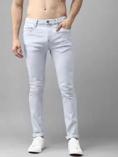 Men Super Skinny Fit Jeans - image 2