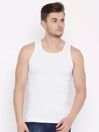 Men Cotton Innerwear Vest - image 2
