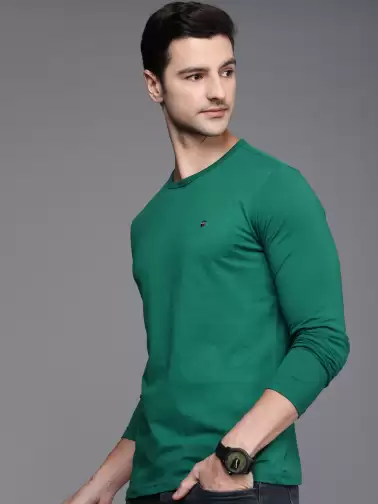 Men Pure Cotton T-shirt - image 2