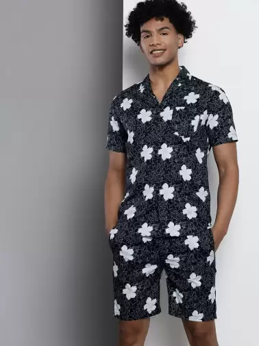 Men Pure Cotton Night Suit - image 2