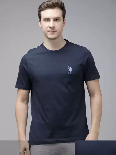 Men Pack Of 2 Lounge T-shirts - image 2