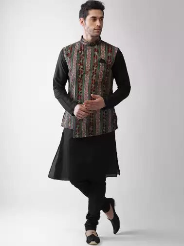 Men Kurta with Pyjamas - image 2