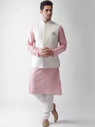 Men Kurta with Pyjamas - image 2