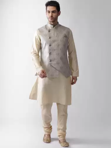 Men Kurta with Pyjamas - image 2