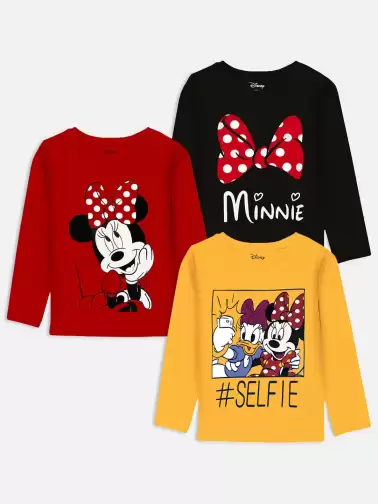 Pack of 3 Printed T-shirt - image 2