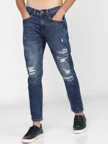 Men Slim Fit Jeans - image 2