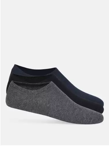 Men Pack Of 3 Shoe Liners - image 2