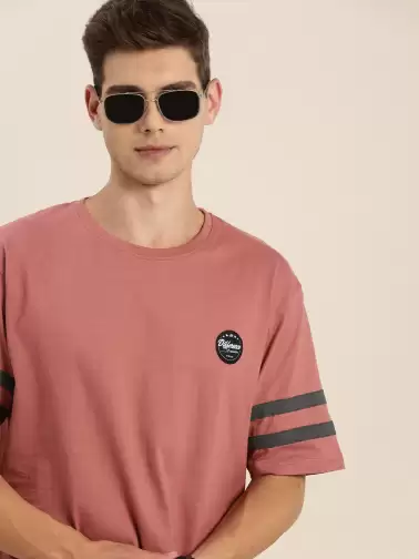 Men Solid Oversized Cotton - image 2