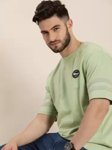 Men Solid Oversized Cotton - image 2