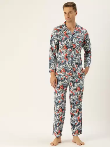 Men Anti Bacterial Night suit - image 2