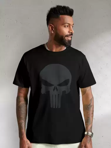 Men Cotton Punisher T-shirt - image 2