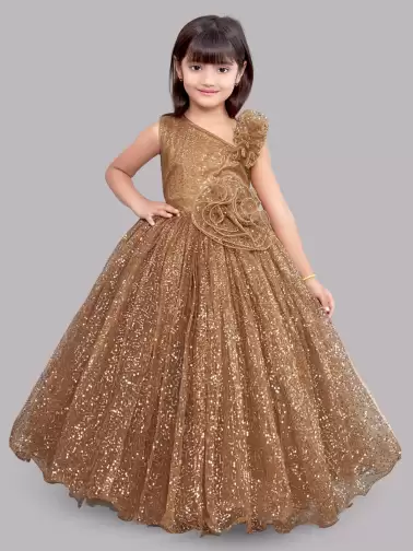 Girls Embellished Maxi Dress - image 2