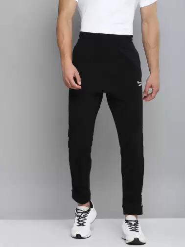 Men Solid WOR Piping Joggers - image 2