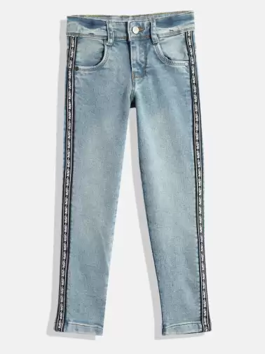 Boys Side Stripes Jeans - image 2