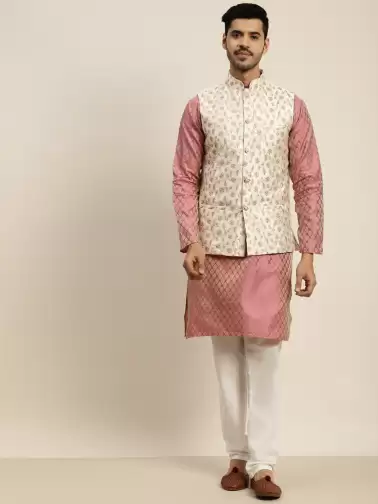 Men Kurta with Pyjamas - image 2
