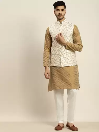 Men Kurta with Pyjamas - image 2