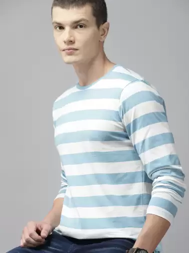 Long Sleeve Striped T-shirt - image 2