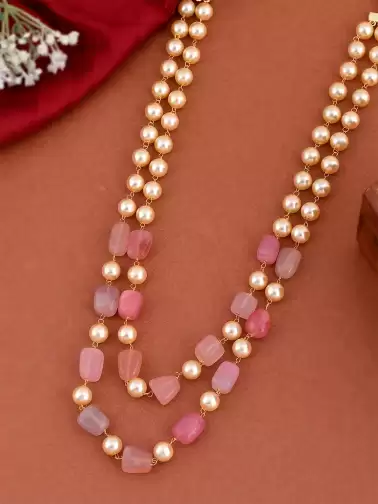 Women Gold-Plated Necklace - image 2