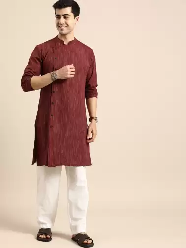 Men Pure Cotton Kurta Set - image 2