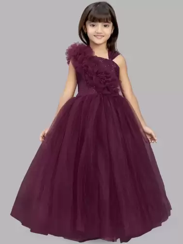 Net Fit & Flare Dress - image 3