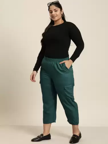 Plus Size Women Cargos - image 2
